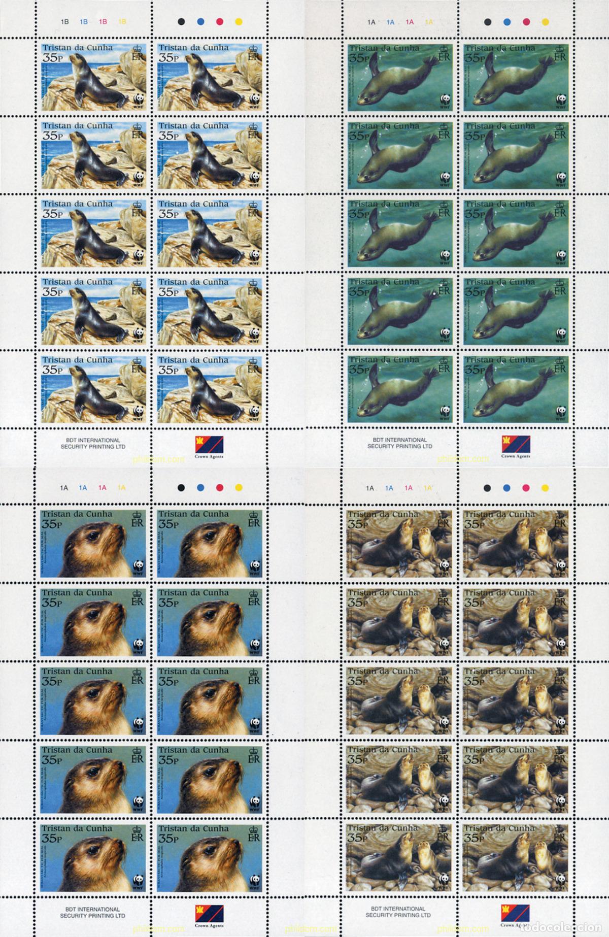 Sellos: 139573 MNH TRISTAN DA CUNHA 2004 WWF
