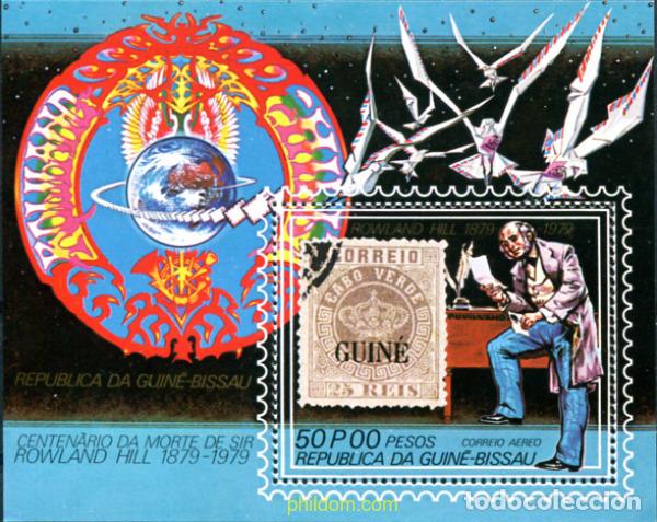 Sellos: 142114 MNH GUINEA BISSAU 1978 CENTENARIO DE LA MUERTE DE SIR ROWLAND HILL