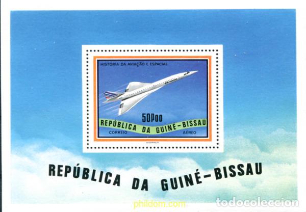 Sellos: 142119 MNH GUINEA BISSAU 1978 AVIACION