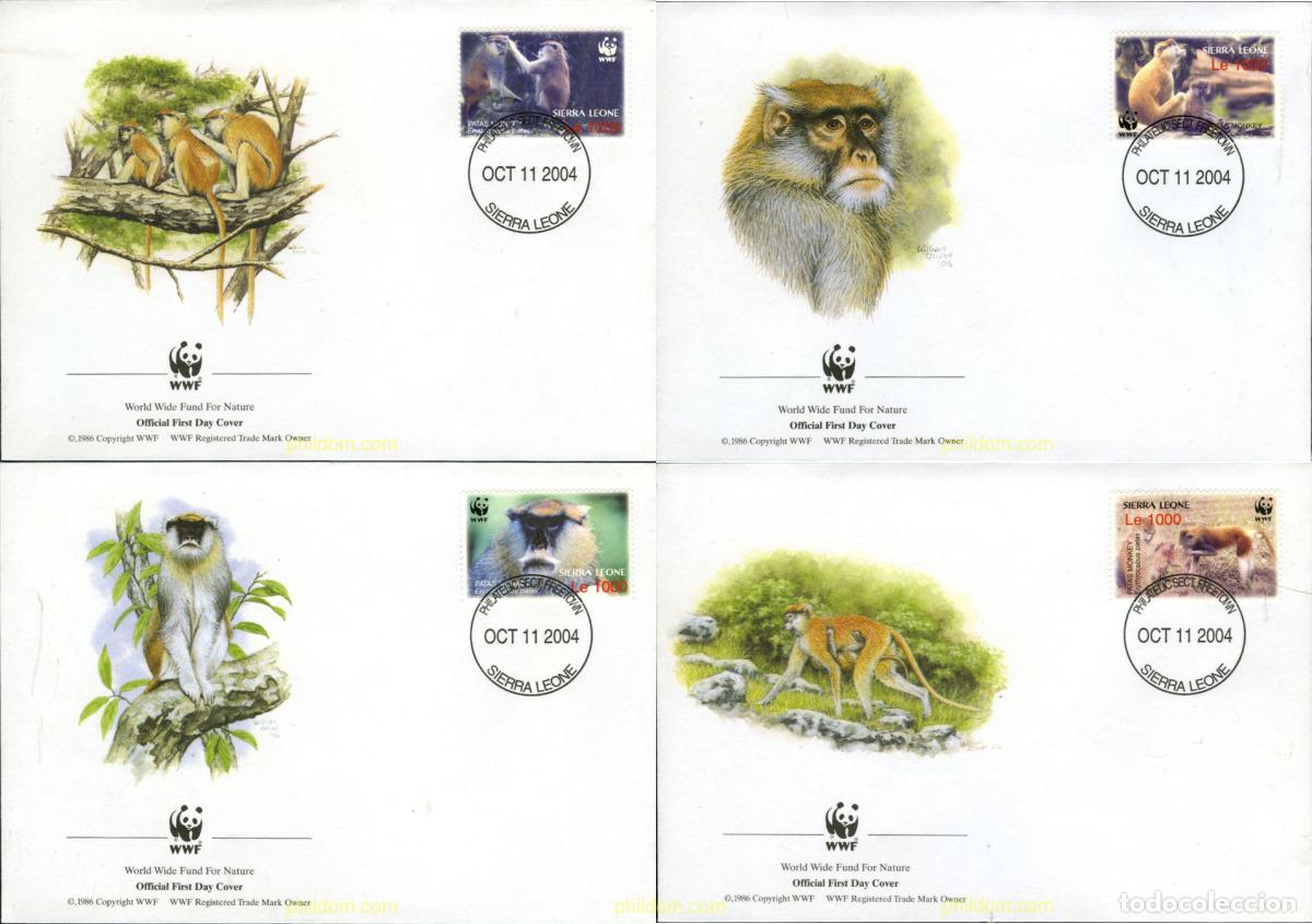Sellos: 143124 MNH SIERRA LEONA 2004 WWF