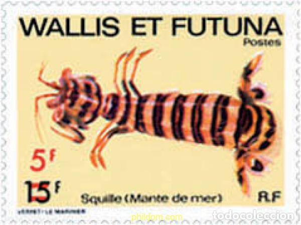 Sellos: 144027 MNH WALLIS Y FUTUNA 1981 CRUSTACEO