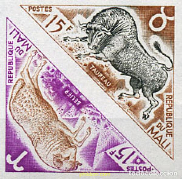 Sellos: 221393 MNH MALI 1972 SIGNOS DEL ZODIACO