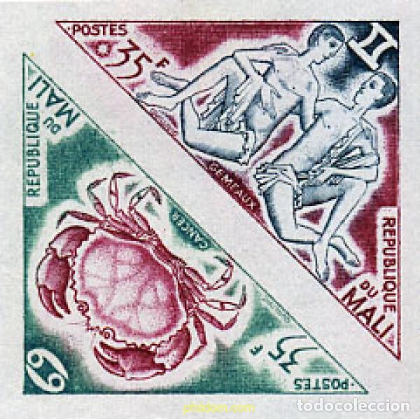 Sellos: 221394 MNH MALI 1972 SIGNOS DEL ZODIACO