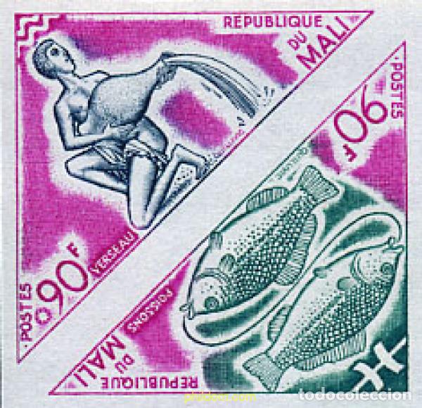 Sellos: 221397 MNH MALI 1972 SIGNOS DEL ZODIACO