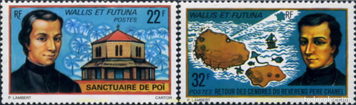 Sellos: 145149 MNH WALLIS Y FUTUNA 1977 RETORNO DE LAS CENIZAS DEL PADRE CHANEL