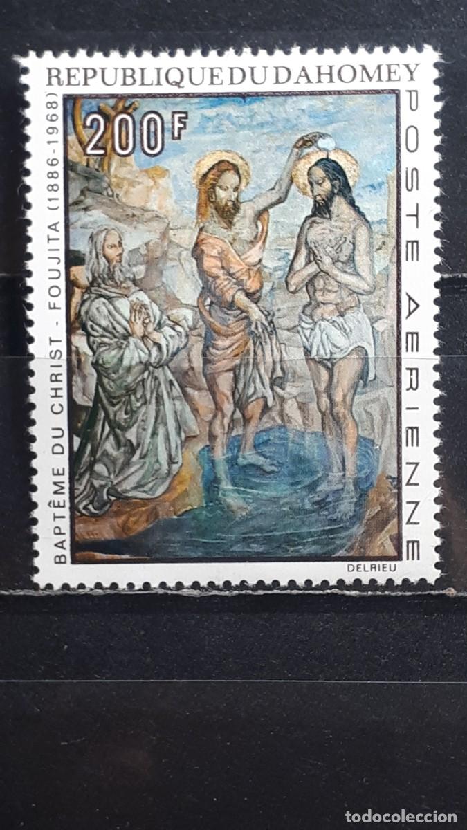 Sellos: DAHOMEY. A&Ntilde;O 1968. ** YVERT A&Eacute;REO 96