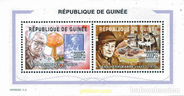 Sellos: 213291 MNH GUINEA 2002 PERSONAJES