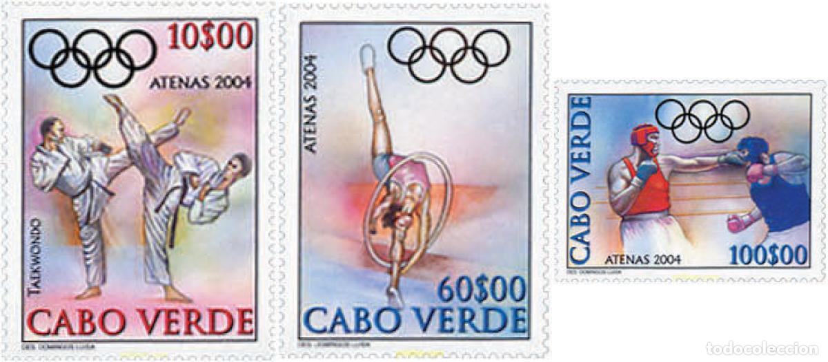 Sellos: 147290 MNH CABO VERDE 2004 28 JUEGOS OLIMPICOS DE VERANO ATENAS 2004