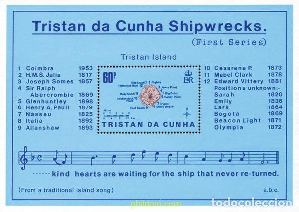 Sellos: 147471 MNH TRISTAN DA CUNHA 1985 NAUFRAGIOS