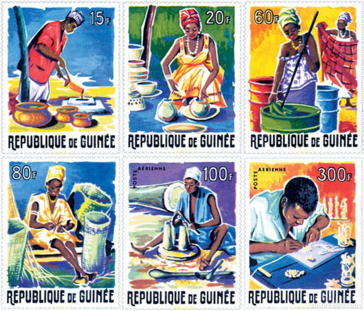 Sellos: 147798 MNH GUINEA 1965 ARTESANIA