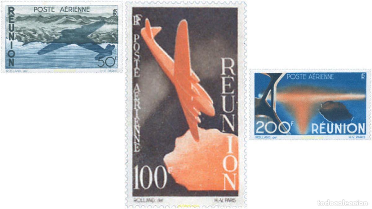 Sellos: 148057 MNH REUNION 1947 AVIONES