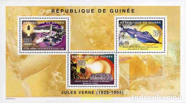 Sellos: 228276 MNH GUINEA 2004 JULES VERNE
