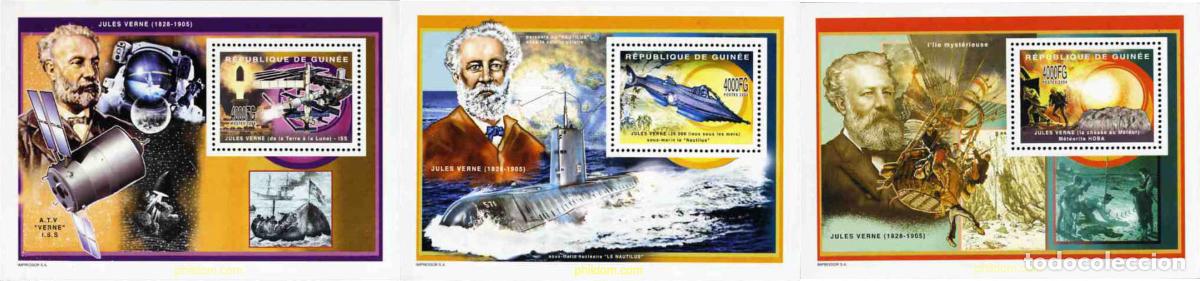 Sellos: 148228 MNH GUINEA 2004 JULES VERNE