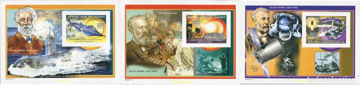 Sellos: 183095 MNH GUINEA 2004 JULES VERNE