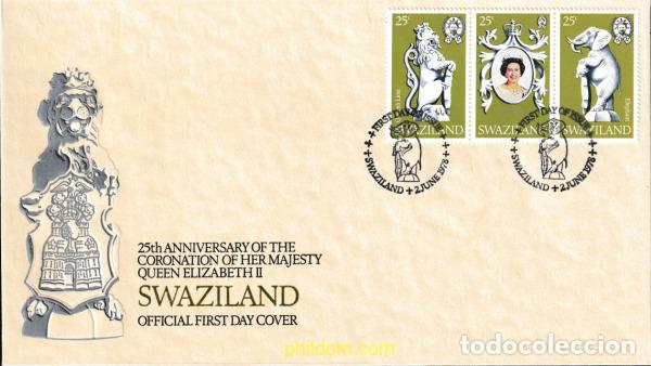 Sellos: 557723 MNH SWAZILANDIA 1978 25 ANIVERSARIO DE LA CORONACION DE ISABEL II