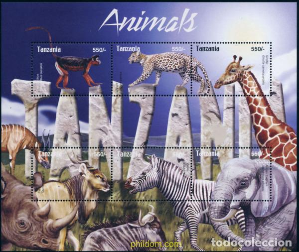 Sellos: 224379 MNH TANZANIA 2004 FAUNA