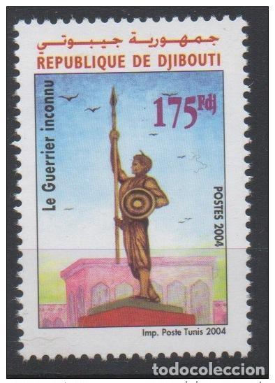 Sellos: Yibuti Schibuti 2004 Mi. 795 nine El guerrero desconocido MNH RARE