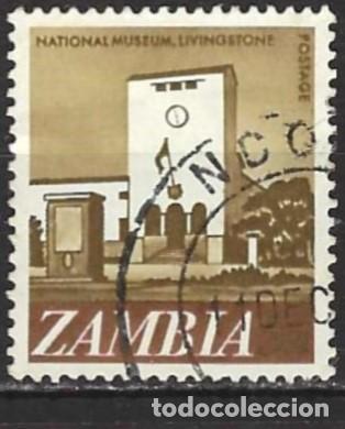 Sellos: Zambia 1968 - Mi 42 - YT 42 - Museo Nacional de Livingstone