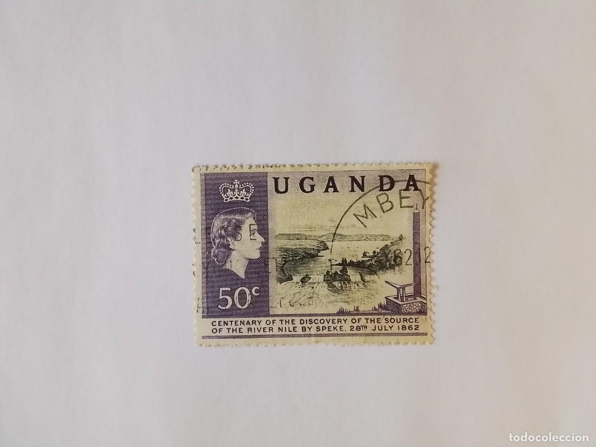 Sellos: A&Ntilde;O 1962 UGANDA SELLO USADO