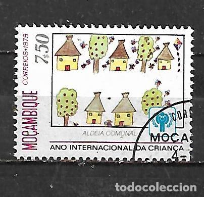 Sellos: 1979: MOZAMBIQUE A&ntilde;o internacional del ni&ntilde;o. Dibujos infantiles. (CTO)