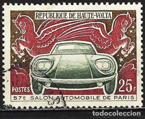 Sellos: Alto Volta 1970 - Mi 310 - YT 229 - Sal&oacute;n del Autom&oacute;vil de Par&iacute;s