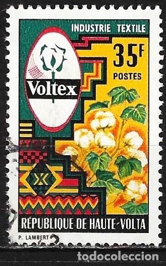 Sellos: Alto Volta 1971 - Mi 334 - YT 241 - La industria textil