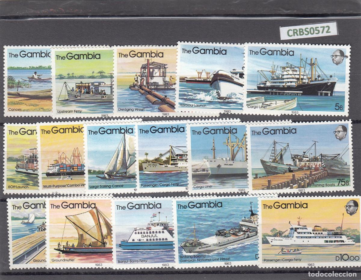 Sellos: CREXT0098 SELLOS GAMBIA N&ordm; CAT 464-79 XX SIN CHARNELA 15