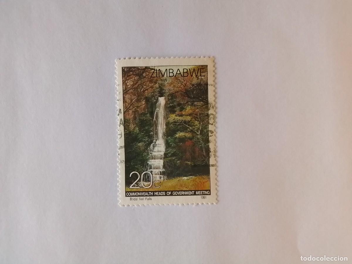 Sellos: A&Ntilde;O 1991 ZIMBABUE SELLO USADO