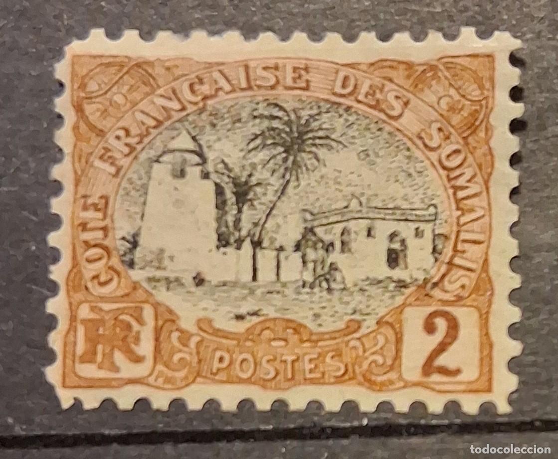 Sellos: FRANCIA, COSTA DE LOS SOMALIES, 1903, CAT.YT. 54.