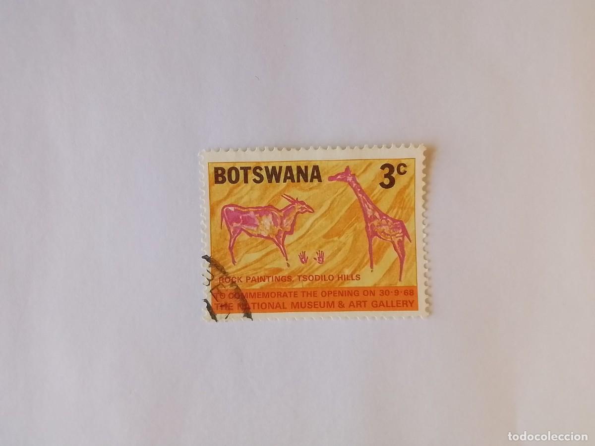 Sellos: A&Ntilde;O 1968 BOTSWANA SELLO USADO