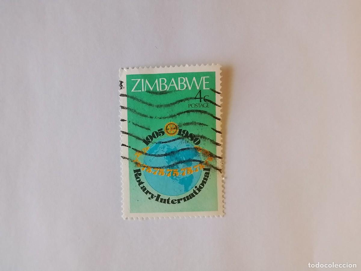 Sellos: A&Ntilde;O 1980 ZIMBABUE SELLO USADO