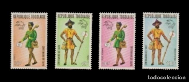 Francobolli: TOGO 1974 Centenario de la Uni&oacute;n Postal Universal. NUEVO - MNH