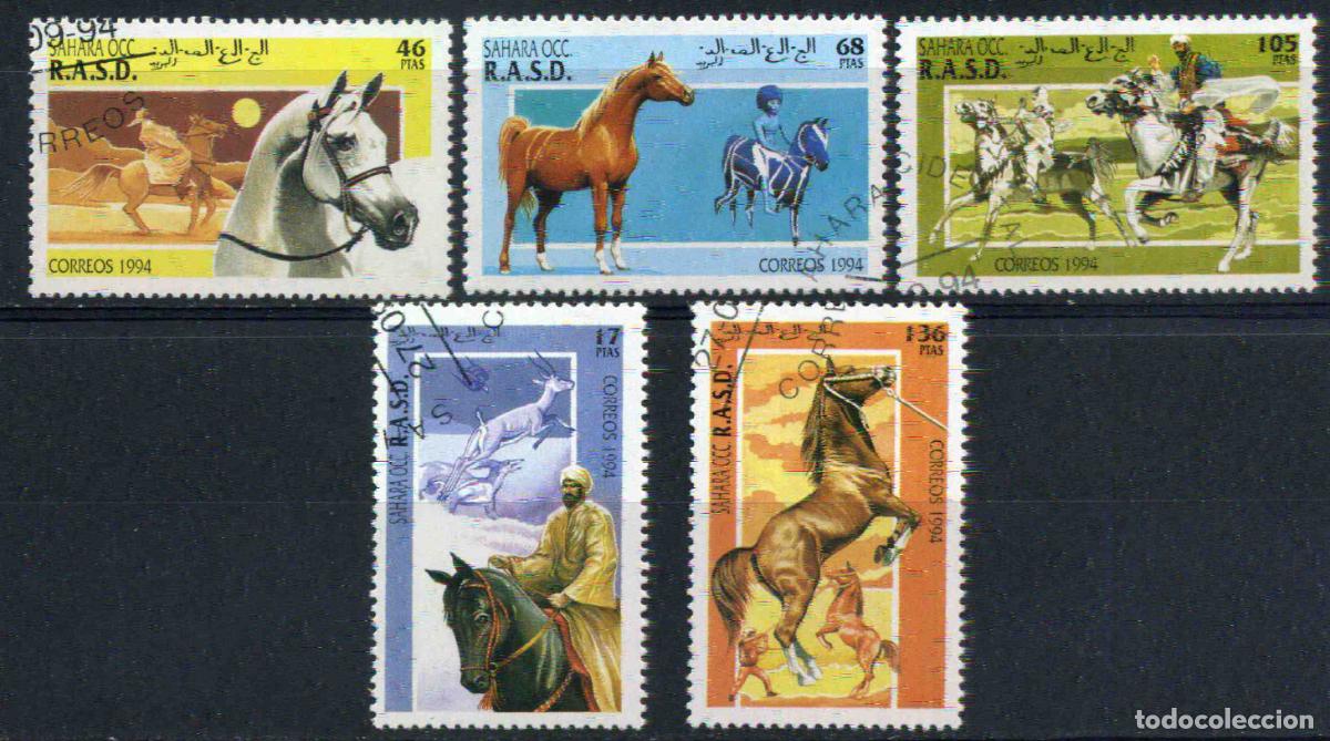 Sellos: RASD - Sahara Occidental 1994 Caballos &aacute;rabes