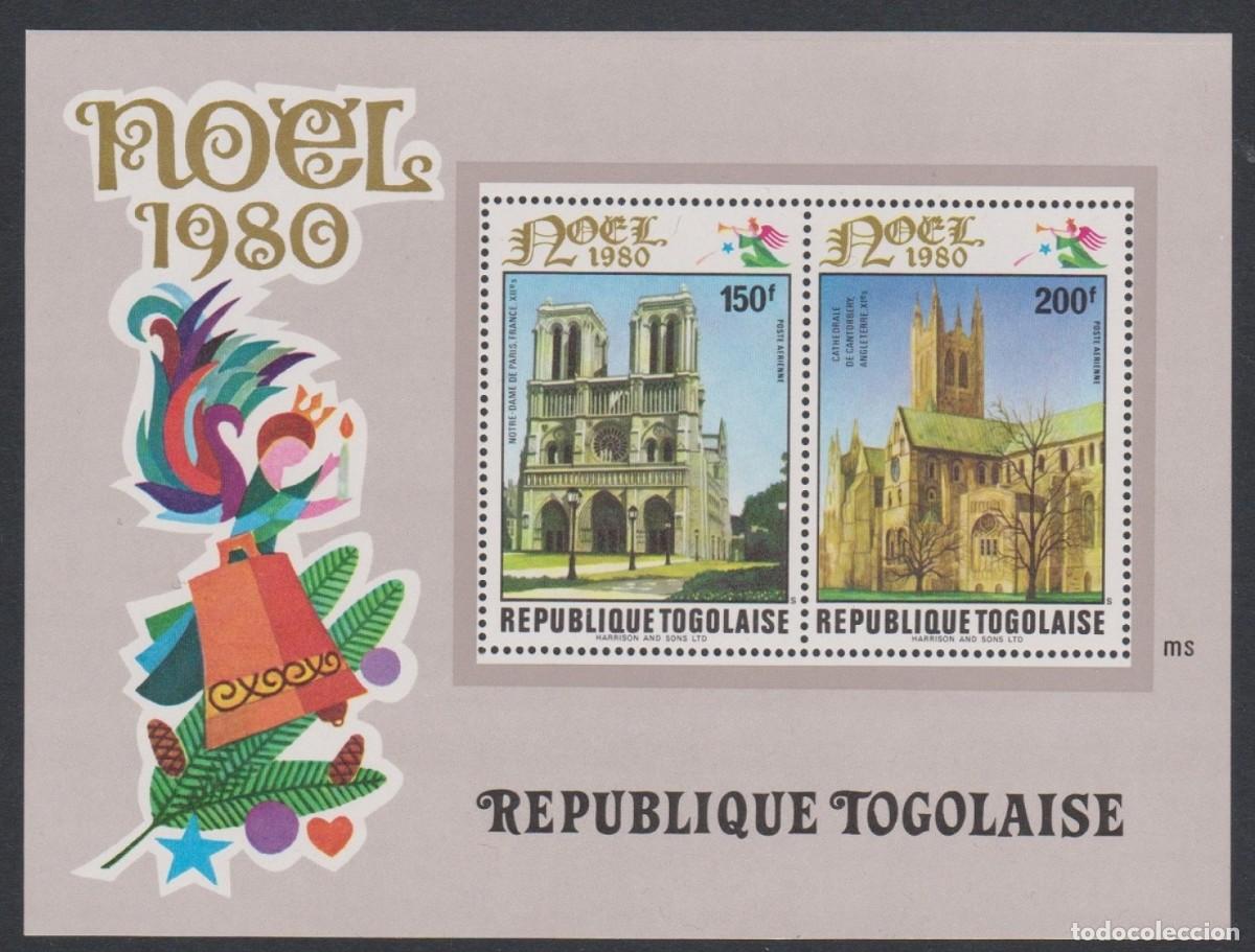 Sellos: TOGO 1980 SHEET MNH NAVIDAD CHRISTMAS NOEL NATALE