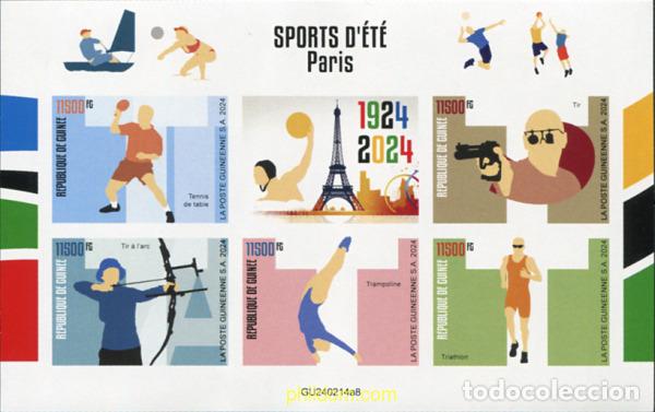 Sellos: 775869 MNH GUINEA 2024 33 JUEGOS OLIMPICOS DE VERANO - PARIS 2024