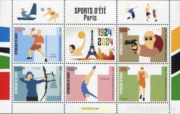 Sellos: 775868 MNH GUINEA 2024 33 JUEGOS OLIMPICOS DE VERANO - PARIS 2024