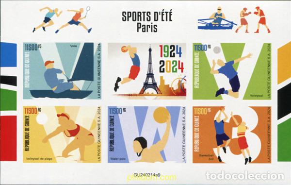 Sellos: 775871 MNH GUINEA 2024 33 JUEGOS OLIMPICOS DE VERANO - PARIS 2024