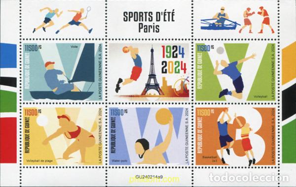 Sellos: 775870 MNH GUINEA 2024 33 JUEGOS OLIMPICOS DE VERANO - PARIS 2024