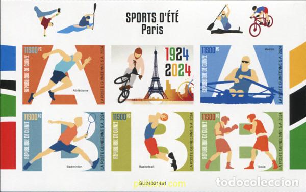 Sellos: 775884 MNH GUINEA 2024 33 JUEGOS OLIMPICOS DE VERANO - PARIS 2024