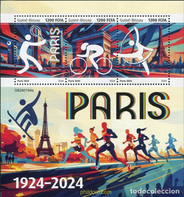 Sellos: 775858 MNH GUINEA BISSAU 2024 33 JUEGOS OLIMPICOS DE VERANO - PARIS 2024
