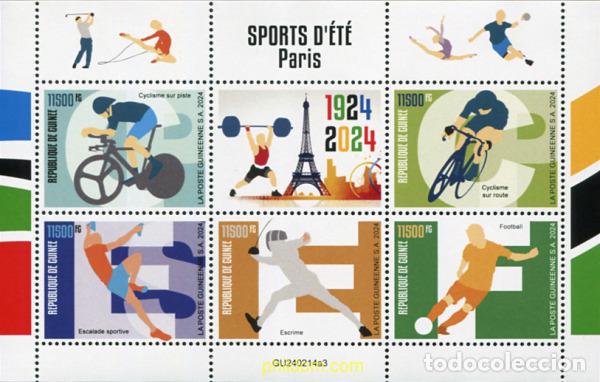 Sellos: 775881 MNH GUINEA 2024 33 JUEGOS OLIMPICOS DE VERANO - PARIS 2024