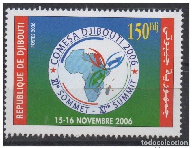 Selos: Djibouti Schibuti 2006 mayo de 809 MNH Cumbre del COMESA &iexcl;RARA!