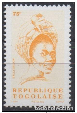 Selos: Togo 2002 - Mi. 2847 Serie actual BELLA BELLOW 75F MNH