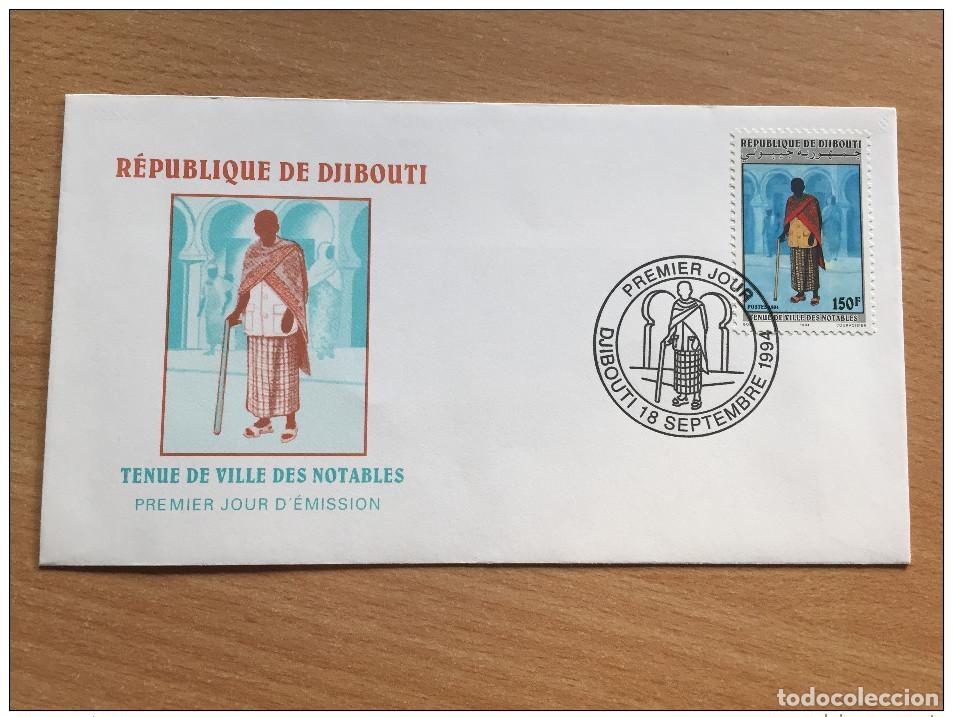 Sellos: Djibouti Schibuti 1994 Ayuntamiento de Notables la FDC Mi. 603
