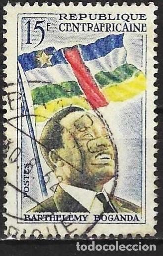 Selos: Rep. Centroafricana 1959 - Mi 1 - YT 1 - Presidente Barth&eacute;l&eacute;my Boganda