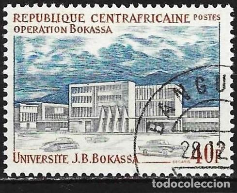 Sellos: Rep. Centroafricana 1972 - Mi 284 - YT 174 - Universidad J. B. Bokassa