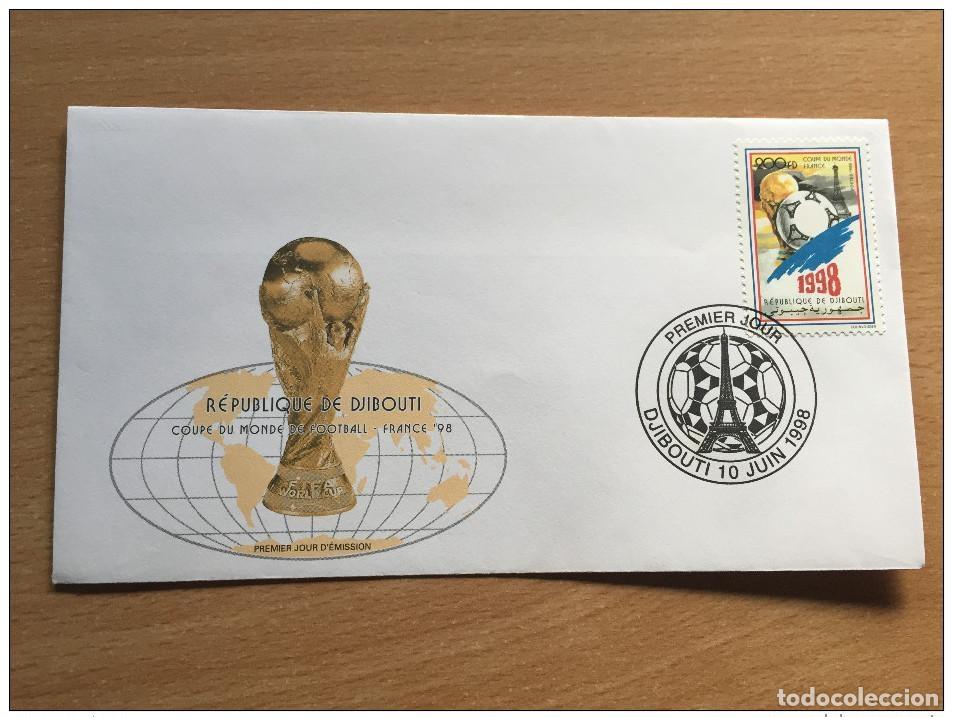 Francobolli: Yibuti 1998 FDC Mi. 664 FIFA Soccer Copa Mundial de F&uacute;tbol Francia WM