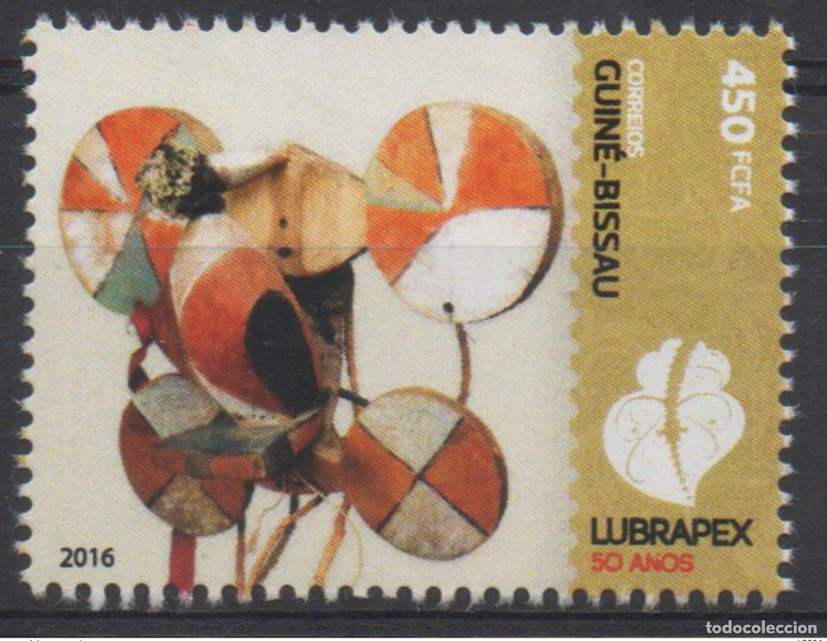 Sellos: Guinea-Bissau Guinea Bissau 2016 Lubrapex 50 a&ntilde;os