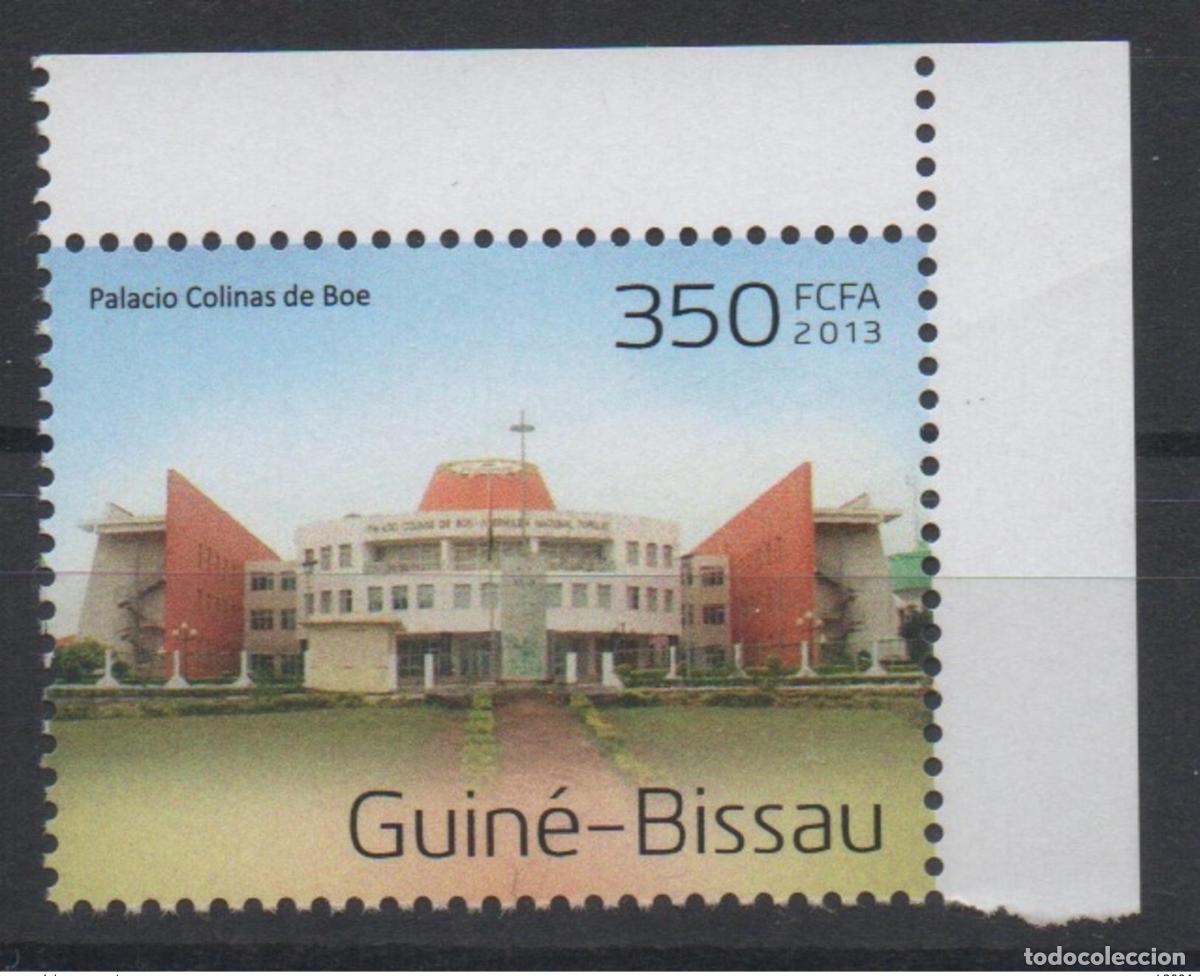 Sellos: Guinea-Bis&aacute;u 2013 Mi.? Palacio Colinas de Boe Arquitectura palaciega