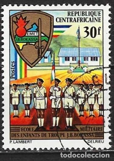 Sellos: Rep. Centroafricana 1972 - Mi 259 - YT 156 - Escultismo
